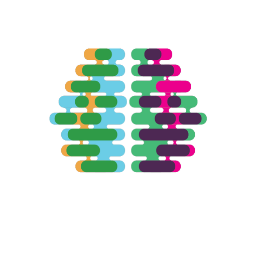 The NITW icon features a stylized, abstract representation of a human brain. It is composed of interconnected, rounded rectangular shapes in vibrant colors, including shades of blue, green, yellow, pink, and purple. The left hemisphere of the brain is predominantly blue and green, while the right hemisphere is a mix of pink, purple, and green, symbolizing diversity and the blending of different ideas and perspectives. The design is modern and dynamic, reflecting a focus on innovation and inclusivity.